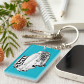 Porte-clés Illustration 1948 de voiture de Chevrolet (Devant droit)