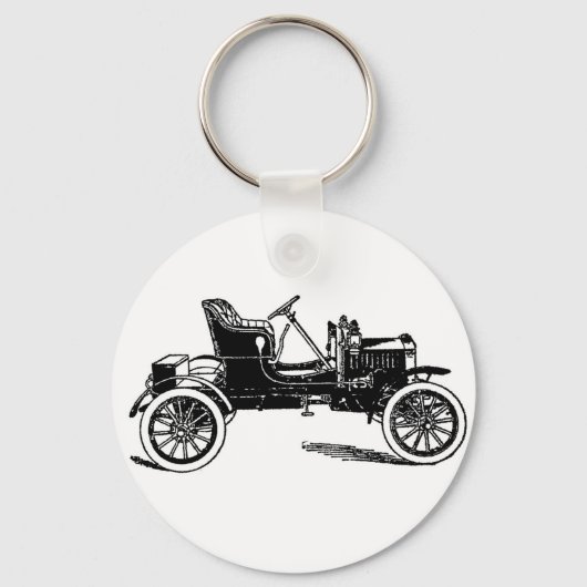 Porte-clés Illustration automobile de Maxwell 1909 (Recto)
