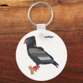 Porte-clés Illustration Bateleur Eagle (Recto)