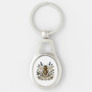 Porte-clés Illustration botanique vintage pour la Journée mon