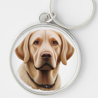 Porte-clés Illustration classique du Labrador Retriever