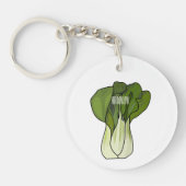 Porte-clés Illustration de Bok choy (Devant)