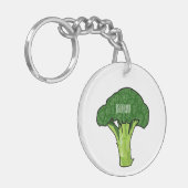 Porte-clés Illustration de Broccoli (Devant gauche)