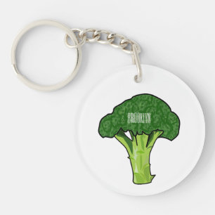 Porte-clés Illustration de Broccoli