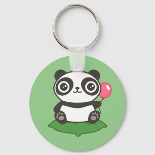 Porte-clés Illustration de Cute Panda