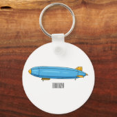 Porte-clés Illustration de dessin sur les navires (Recto)