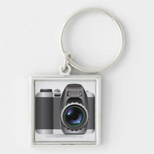 Porte-clés Illustration de Digitals d'appareil photo