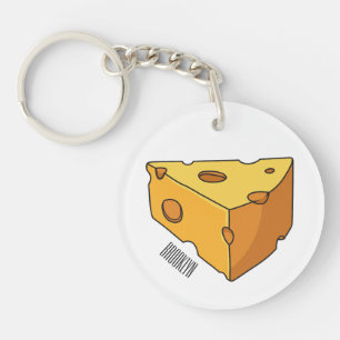 Porte-clés Illustration de fromage