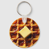 Porte-clés Illustration de gaufre (Recto)