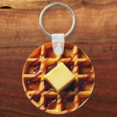 Porte-clés Illustration de gaufre (Recto)