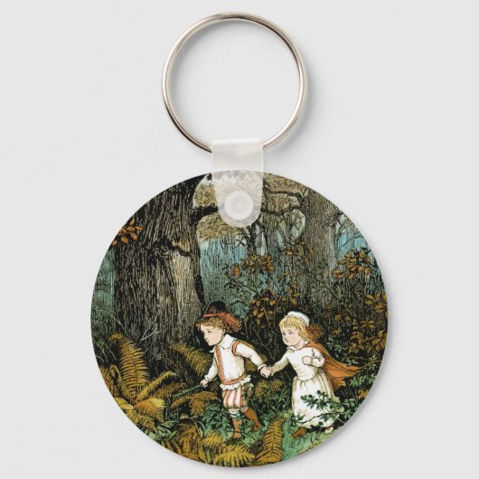Porte-clés Illustration de Hansel et Gretel (Recto)