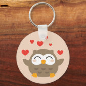 Porte-clés Illustration de I Owl You (Recto)
