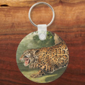 Porte-clés Illustration de Jaguar (Felis onca) (Recto)