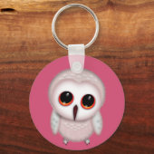 Porte-clés Illustration de la petite chouette (Recto)