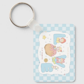 Porte-clés Illustration de l'alphabet pastel Kawaii LOVE 💕🍓