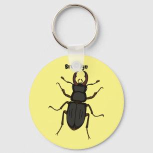 Porte-clés Illustration de l'insecte du dendroctone du pin