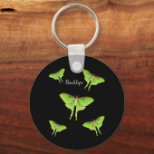Porte-clés Illustration de Luna Moth (Recto)