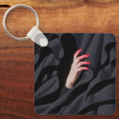 Porte-clés Illustration de main de hijab étoilé caché (Recto)