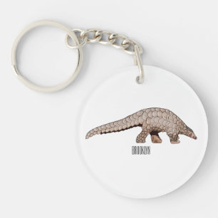 Porte-clés Illustration de Pangolin