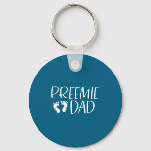 Porte-clés Illustration de papa prématuré naissance prématuré