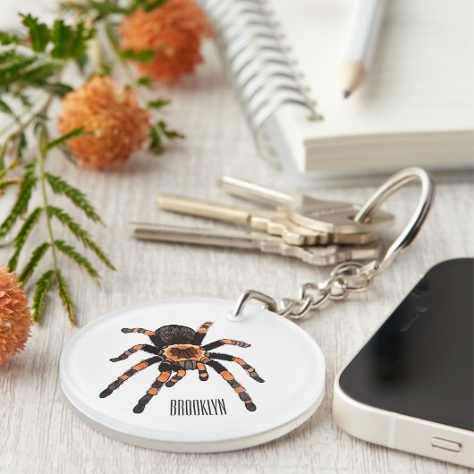 Porte-clés Illustration de Tarantula (Devant droit)