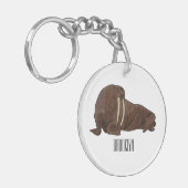 Porte-clés Illustration de Walrus (Devant gauche)
