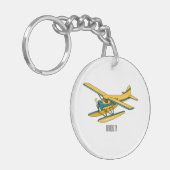 Porte-clés Illustration d'hydravion (Devant gauche)