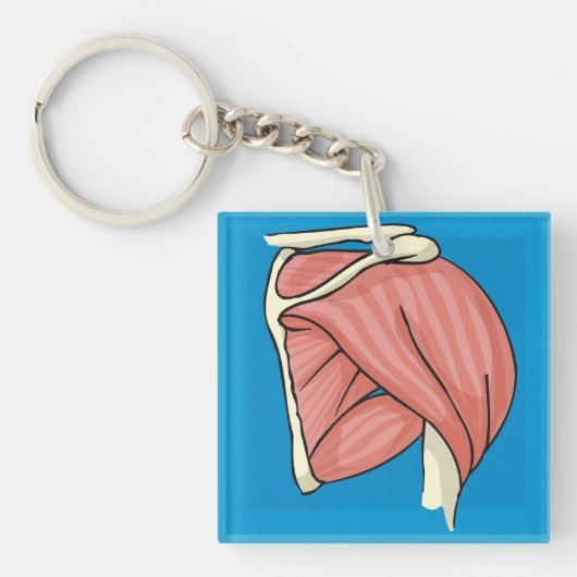 Porte-clés Illustration d'organe (Devant)