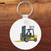 Porte-clés Illustration du chariot élévateur (Recto)