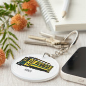 Porte-clés Illustration du chariot Mata (Devant droit)