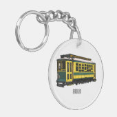 Porte-clés Illustration du chariot Mata (Devant gauche)