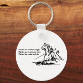 Porte-clés Illustration du devis de la brigade de lumière (Recto)