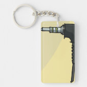 Porte-clés Illustration du gadget technique du connecteur jac (Devant)