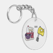 Porte-clés Illustration du mixer (Devant gauche)