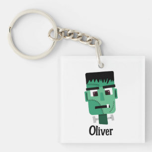 Porte-clés Illustration du monstre de Frankenstein