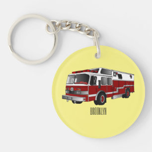Porte-clés Illustration du moteur à incendie