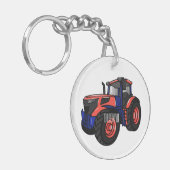 Porte-clés Illustration du tracteur (Devant gauche)