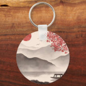 Porte-clés Illustration Japonaise  (Verso)