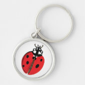 Porte-clés Illustration Lady Bug (Devant)