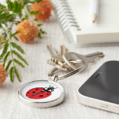 Porte-clés Illustration Lady Bug (Côté)