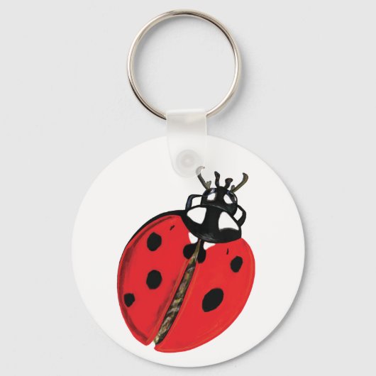 Porte-clés Illustration Lady Bug (Recto)