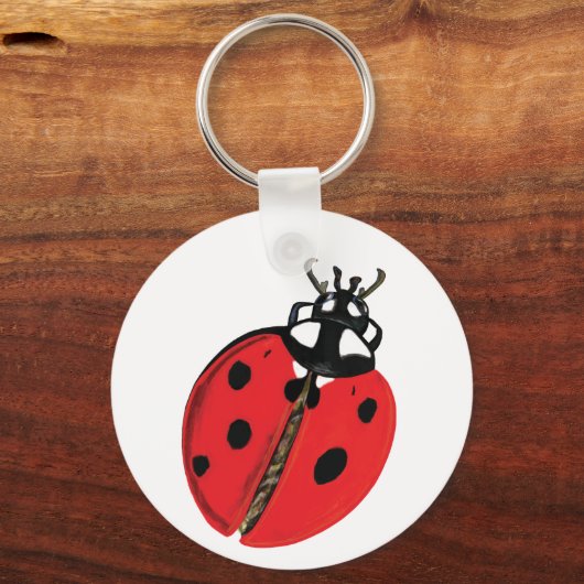 Porte-clés Illustration Lady Bug (Verso)