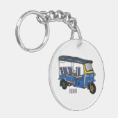 Porte-clés Illustration Tuk tuk (Devant gauche)