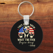 Porte-clés Ils ne savent pas ce qu'ils font Trump Pr (Recto)