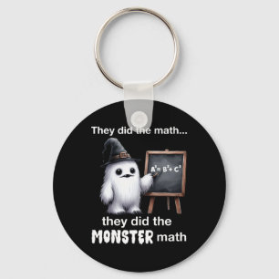 Porte-clés Ils Ont Fait Le Math Monster Yeti Funny Halloween