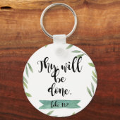 Porte-clés Ils seront faits (Recto)