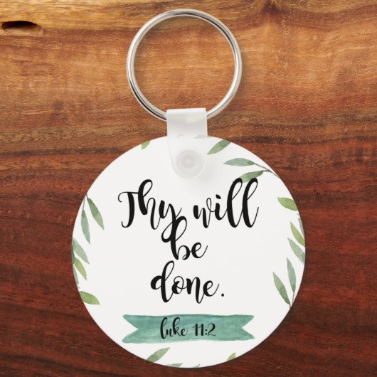 Porte-clés Ils seront faits (Recto)