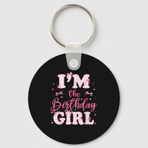 Porte-clés Im Anniversaire Fille Coquette Bow Famille Anniver