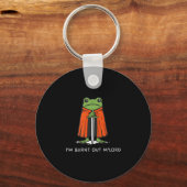 Porte-clés Im Burnt Out Mlord Funny Knight Frog Meme Boys Men (Recto)