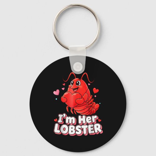 Porte-clés I'm Her Lobster Matching Couple Valentine's Day Wo (Recto)